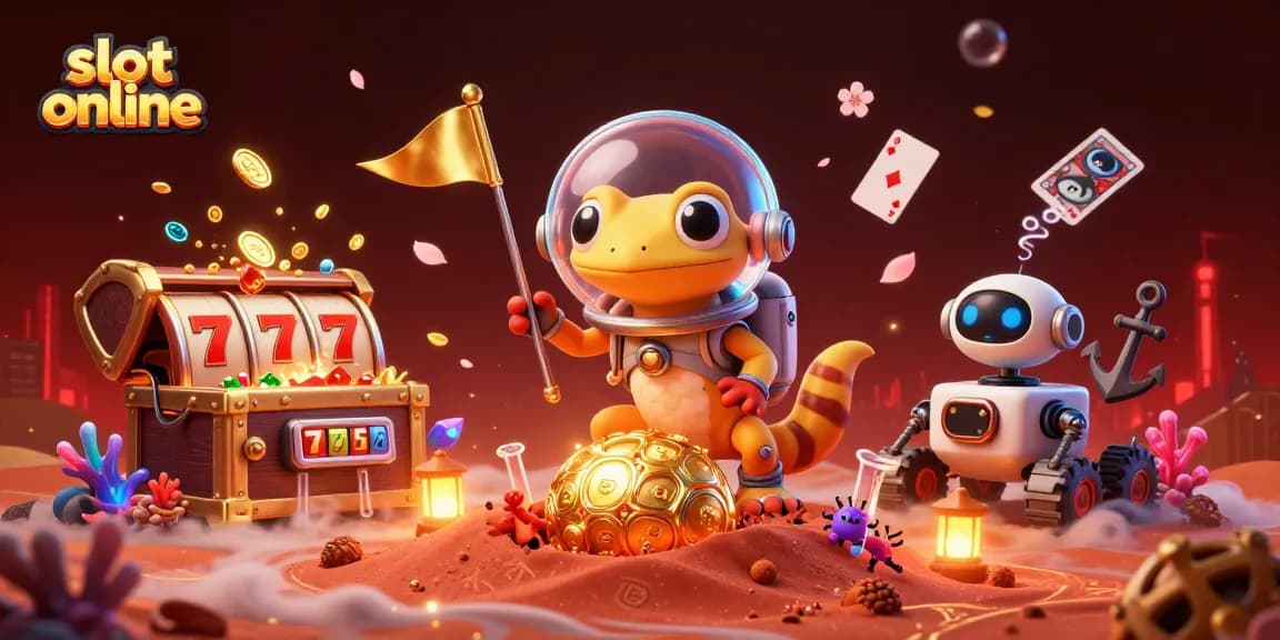 Menangkan jackpot di slot online dengan ilustrasi 3D menarik dan elemen kasino yang kaya