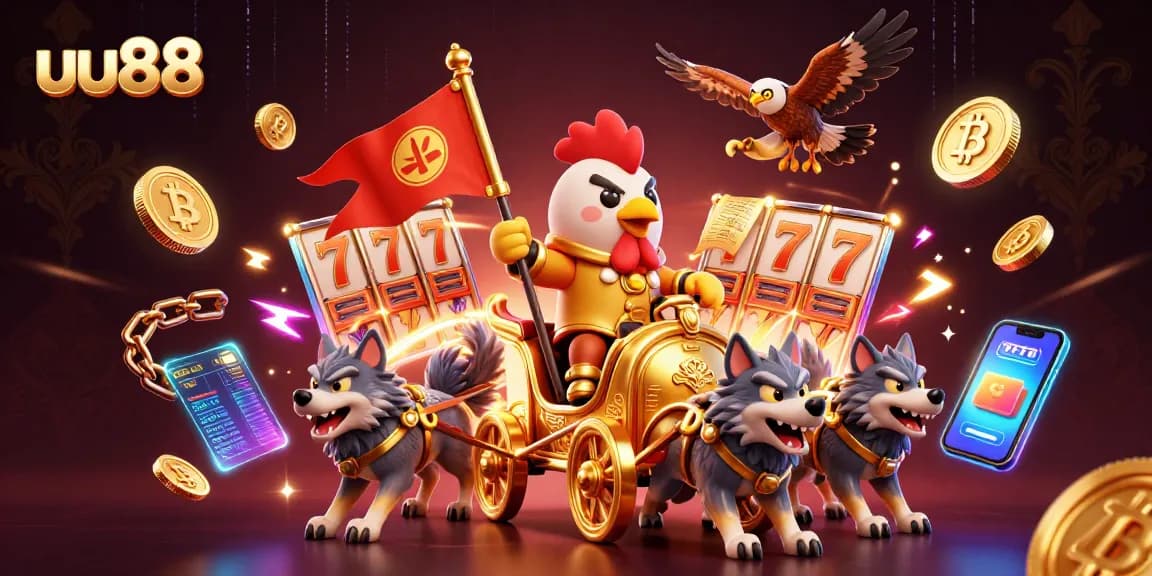 Engage in thrilling gameplay at uu88 with vibrant casino elements and dynamic characters.