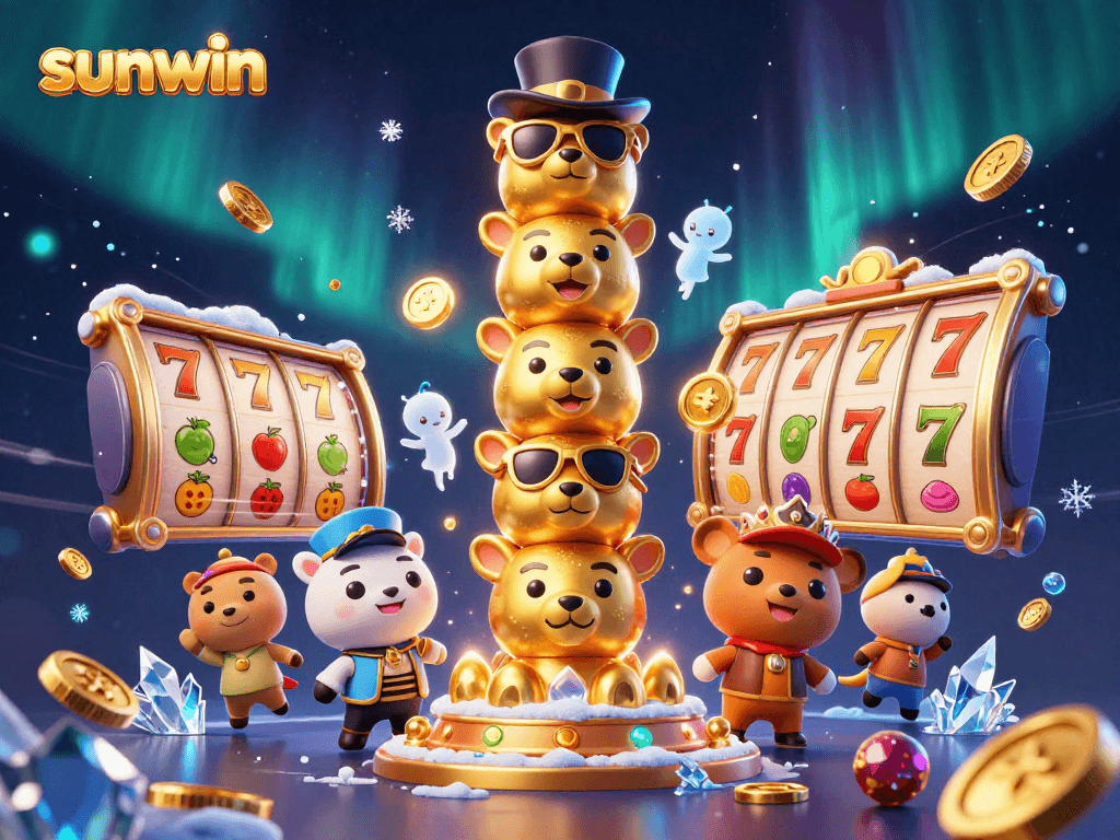 Experience excitement with sunwin's vibrant 3D slots scene bursting with rich graphics.