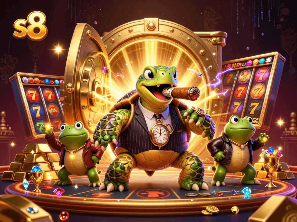 Experience exhilarating gameplay at s8 with thrilling slots, golden treasures, and energetic characters.