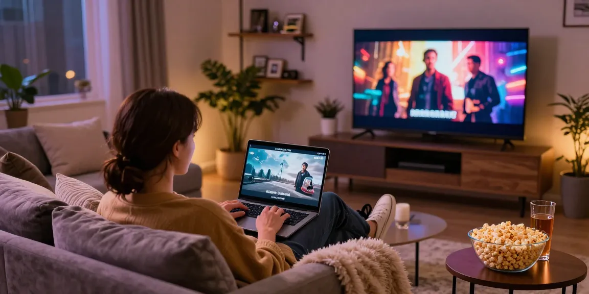 Relaxed adult film viewing experience on https://av66th.com/ with warm ambiance and comfort.