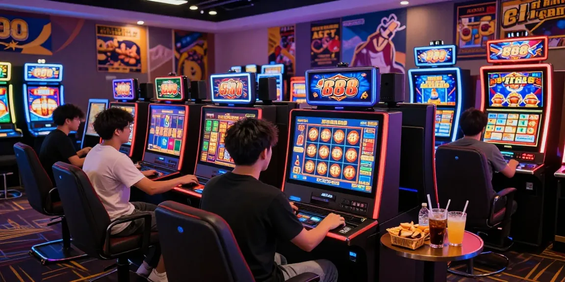 Player enjoying slot88 games in a modern virtual casino atmosphere with colorful machines and immersive sounds.