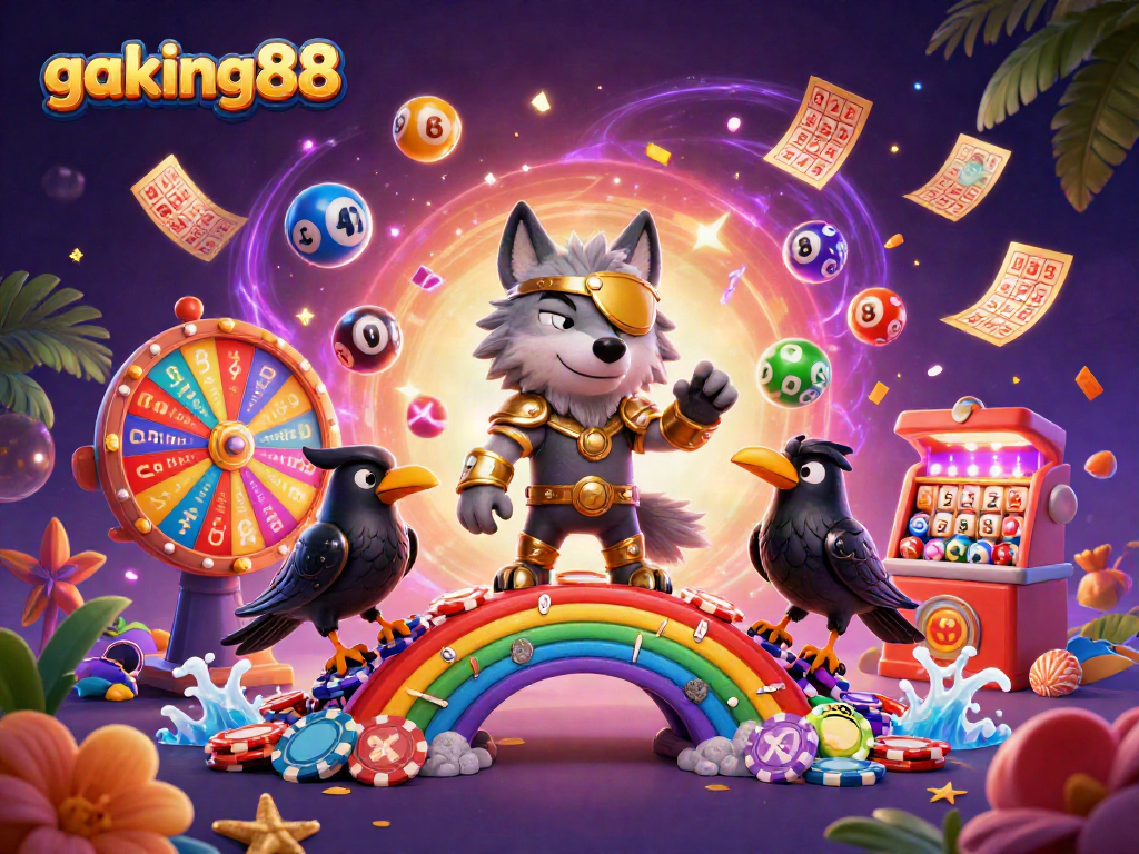 Play dynamic lottery games with gaking88 while Odin and his ravens guard your winnings.
