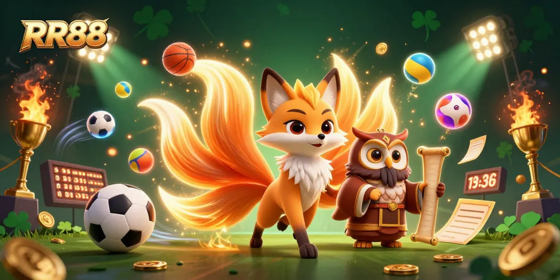 Experience exciting gambling at RR88 with vibrant characters and dynamic betting elements.