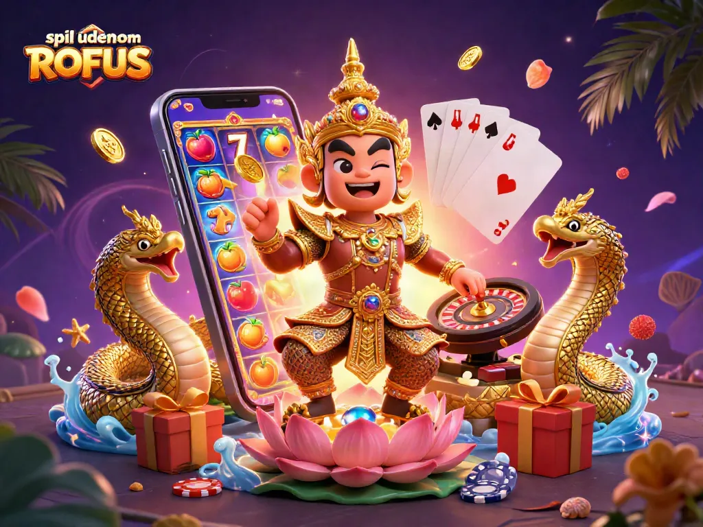 Engage in exciting gameplay at spil uden om ROFUS with vibrant slot machines and exotic characters.