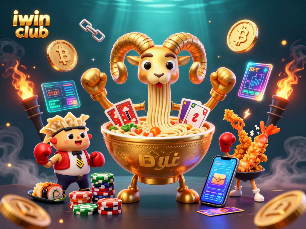 Engage in thrilling games at iwin club with our dynamic casino characters and cryptocurrency elements.