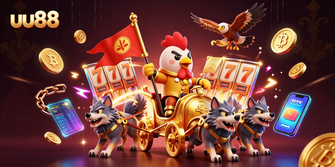 Engage in thrilling gameplay at uu88 with vibrant casino elements and dynamic characters.
