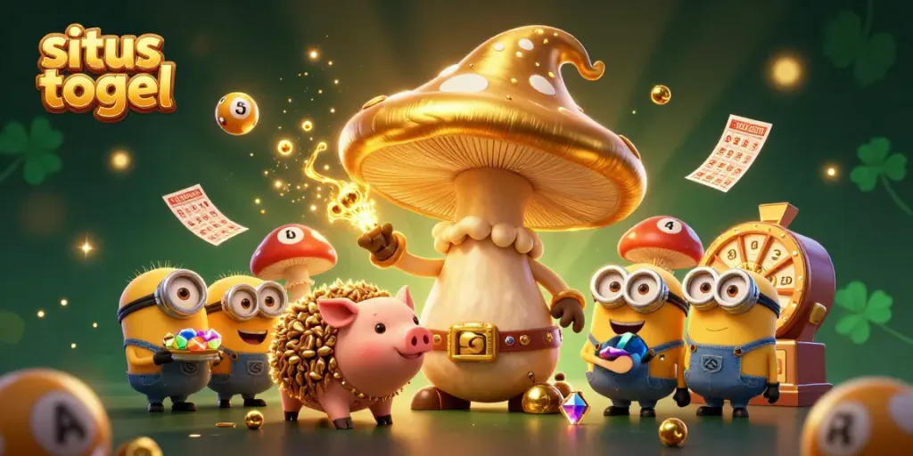 Experience the excitement of situs togel with a magical lottery wizard and treasures.