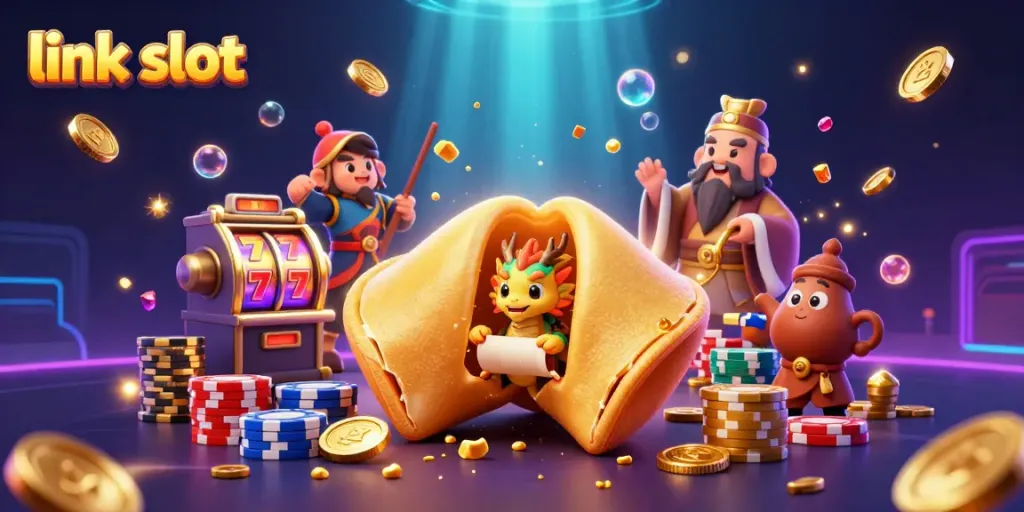 Spin to win with the link slot showcasing pots of gold and dynamic casino action!