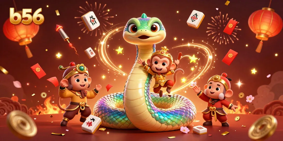 Engage in the excitement of b56 with vibrant characters and dazzling casino elements for an immersive gaming experience.
