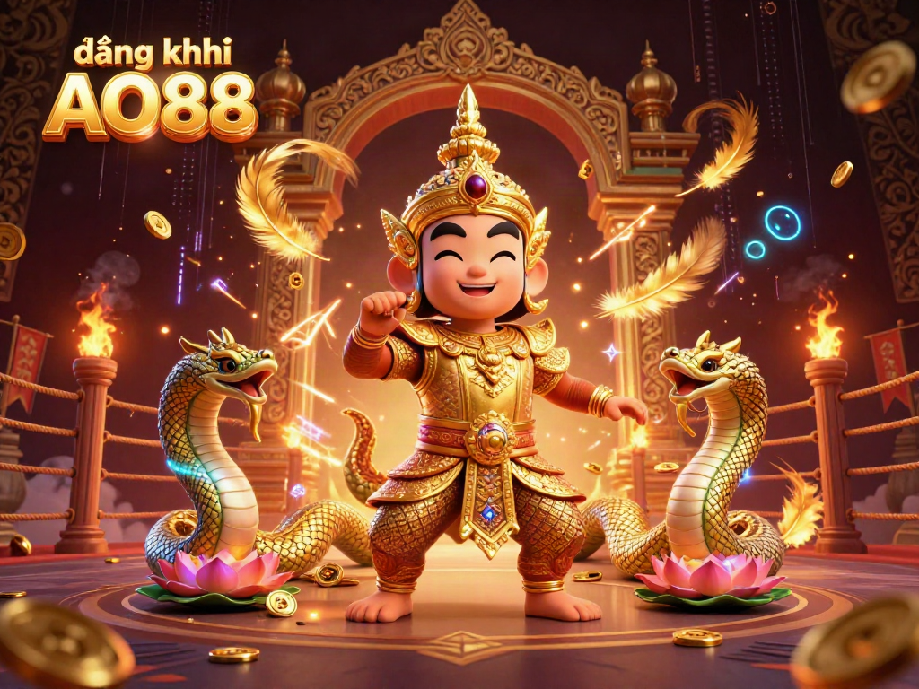 Experience the excitement of đăng ký AO88 with colorful characters and vibrant casino elements for an engaging illustration.