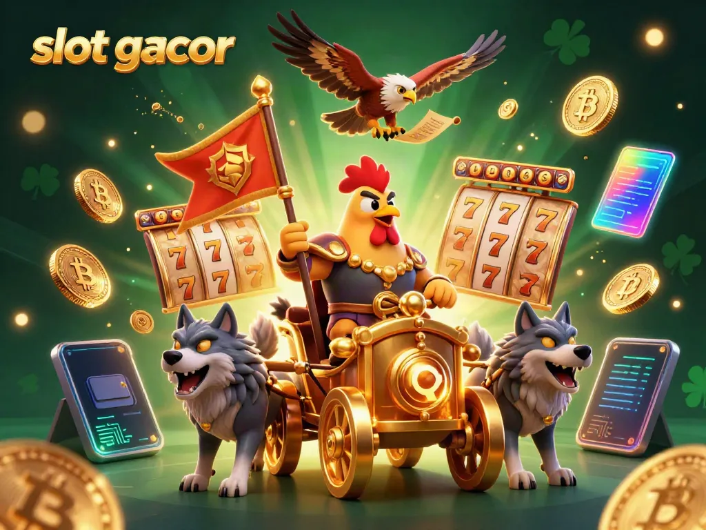Win big today with slot gacor jackpot opportunities featuring animated characters in action.