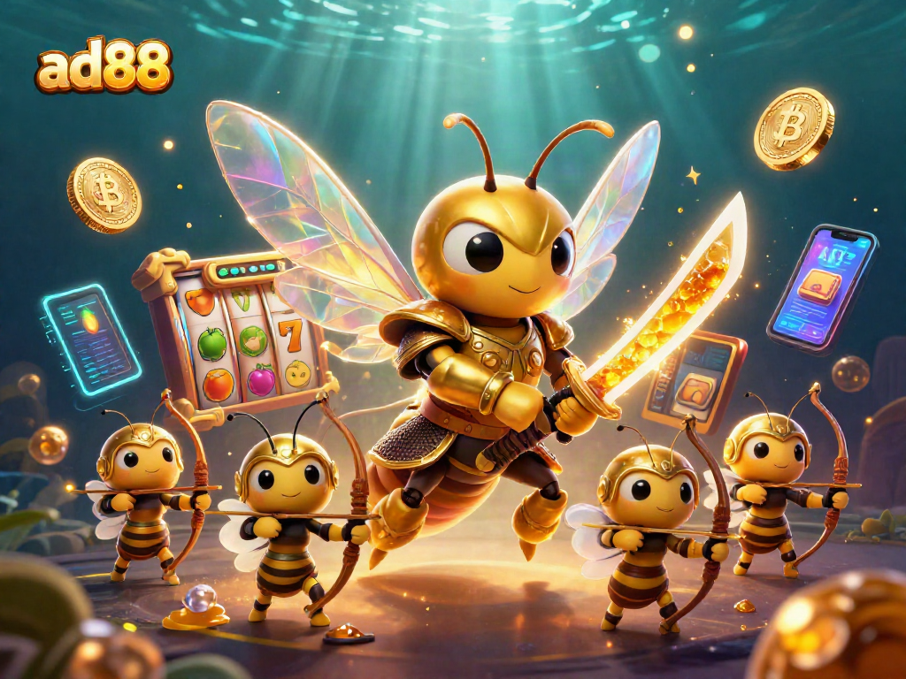Spin the slots with ad88's immersive casino adventures featuring vibrant 3D characters.