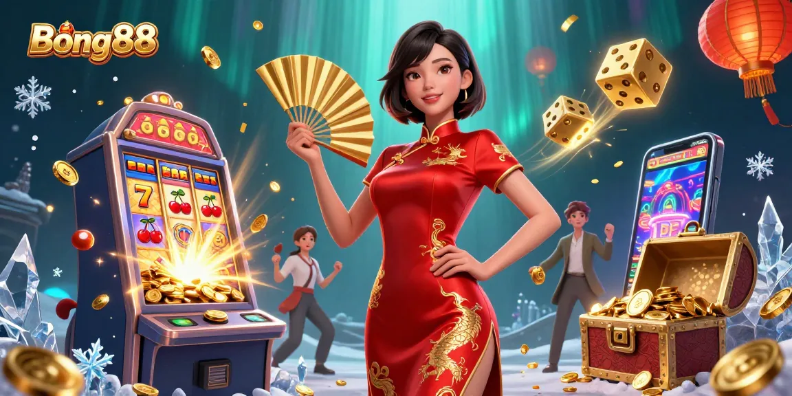 Bong88 gamblers enjoying a vibrant online casino experience with exciting games and rewards.