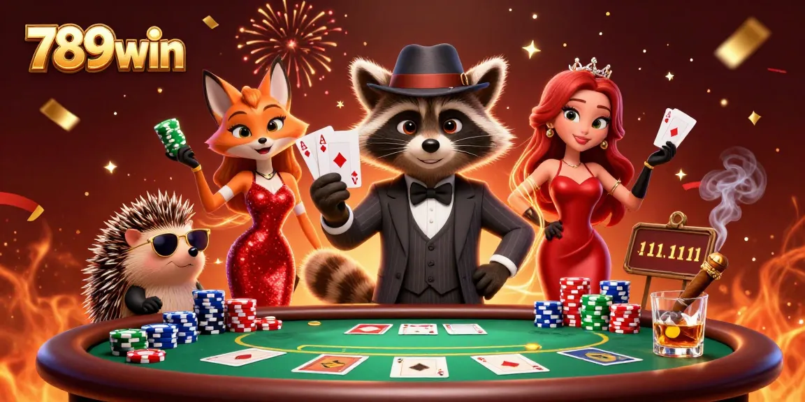 Immerse in the thrilling world of 789win with our vibrant casino scene showcasing gaming excitement and elegance.