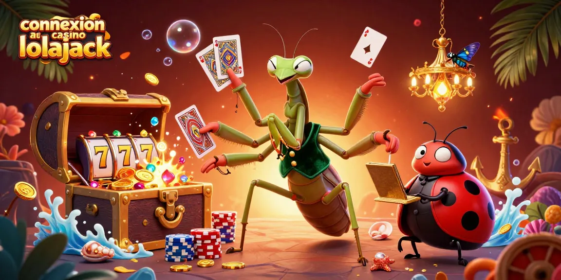 Gagnez des jackpots avec la connexion au casino lolajack en jouant à des machines à sous colorées.
