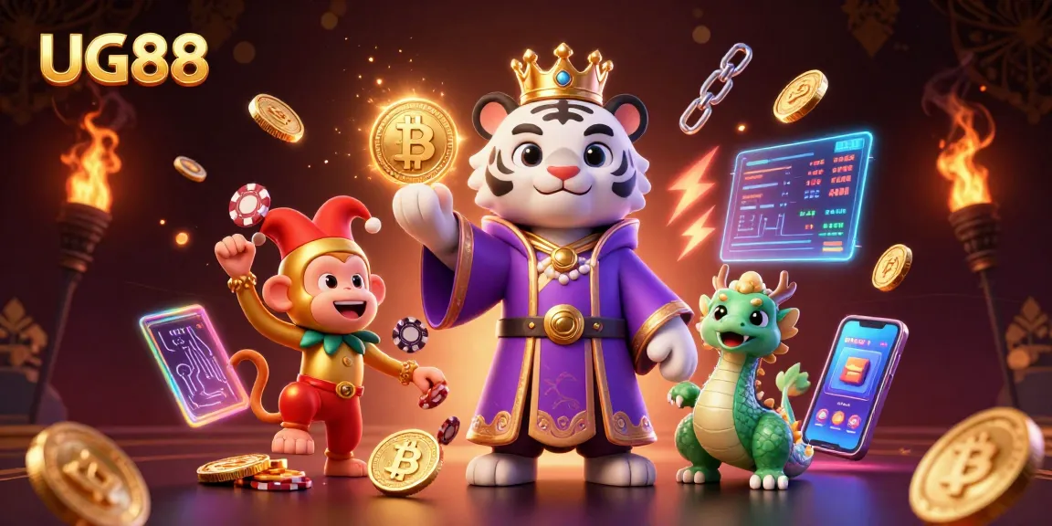 Experience exciting gameplay at UG88 with dynamic characters and vibrant casino elements.